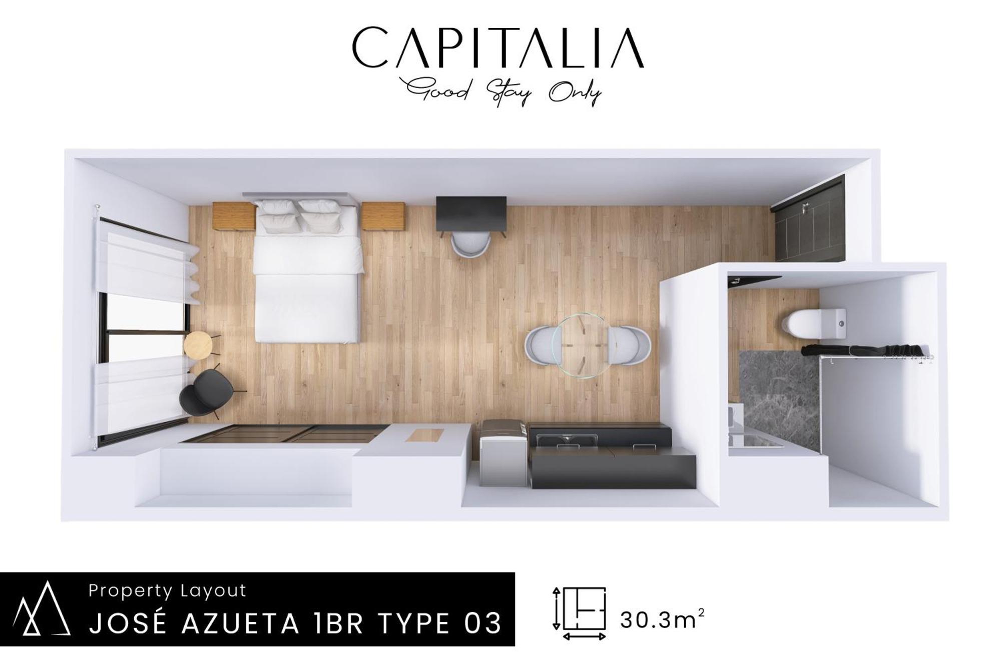 Capitalia - Apartments - Centro Historico Mexikóváros Szoba fotó